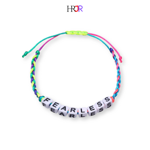 HR Junior: Braided Rainbow Bracelet