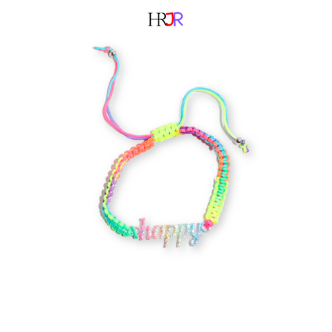 HR Junior: Neon Rainbow Sparkle Bracelet