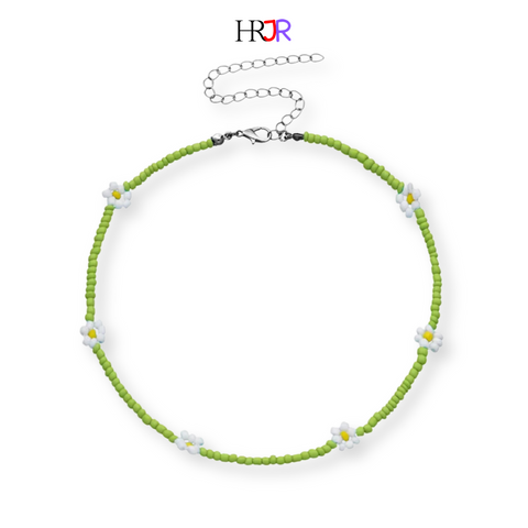 HR Junior: Beaded Flower Necklace