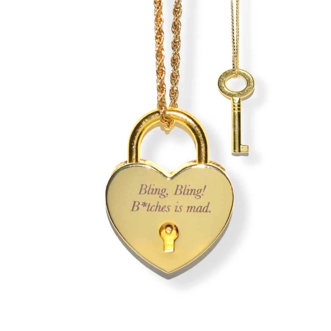 Buy Silver Heart Lock and Key Couples Necklace Real Working Lock Pendant  Online in India - Etsy