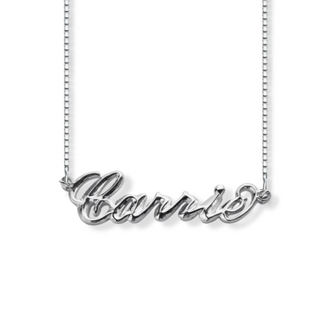3D Nameplate Necklace