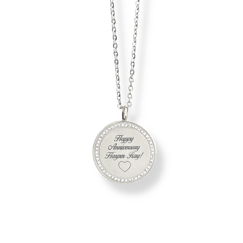 Personalized Medallion Necklace