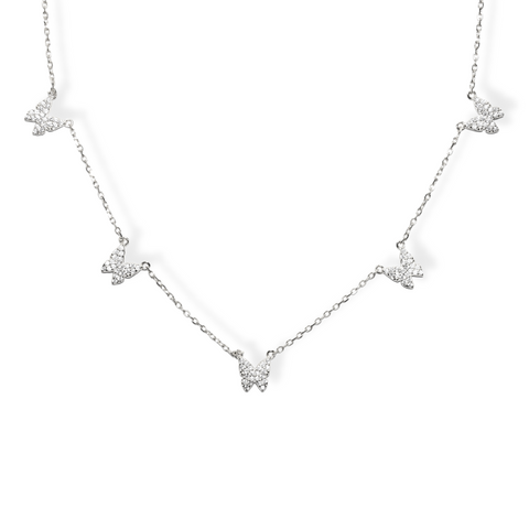 Butterfly Crystal Chain