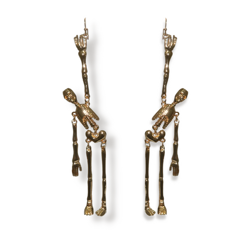 Skeleton Dangle Earring
