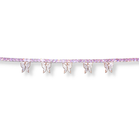 Butterfly Dangle Anklet