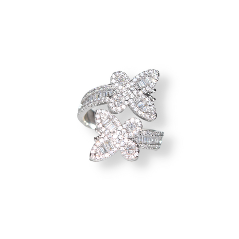 Baguette Butterfly Ring *Final Sale* – Harper Ray Accessories