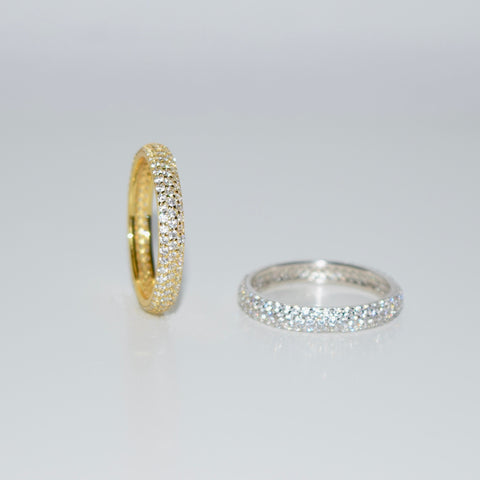 Pave Crystal Ring